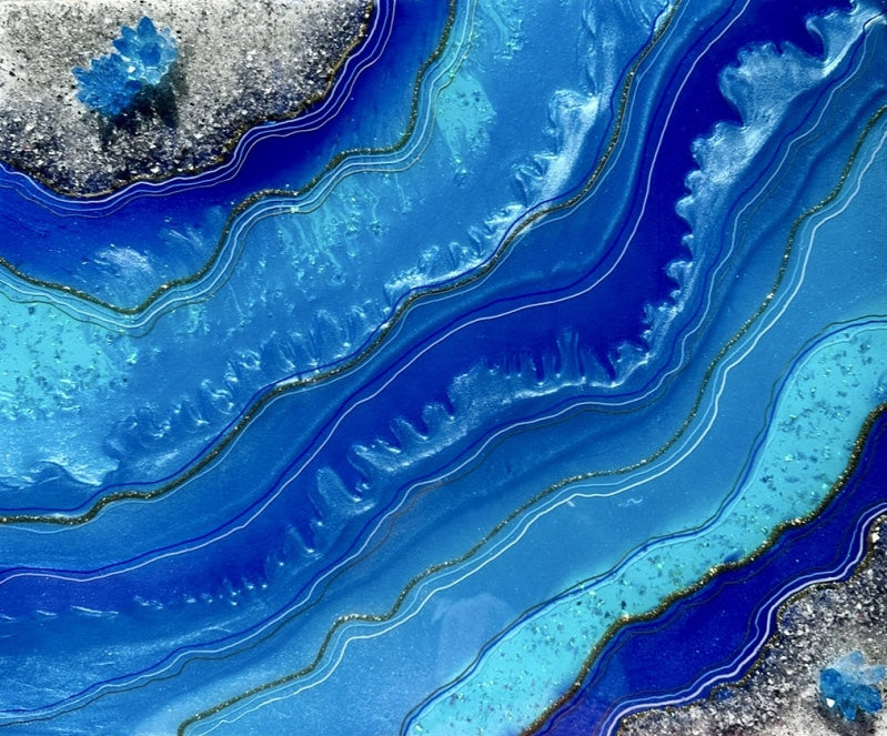 Formation Géode résine epoxy