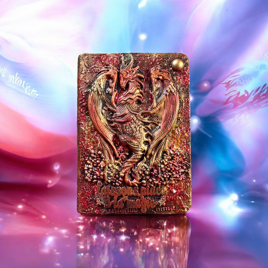 Carnet grimoire Dragon A6