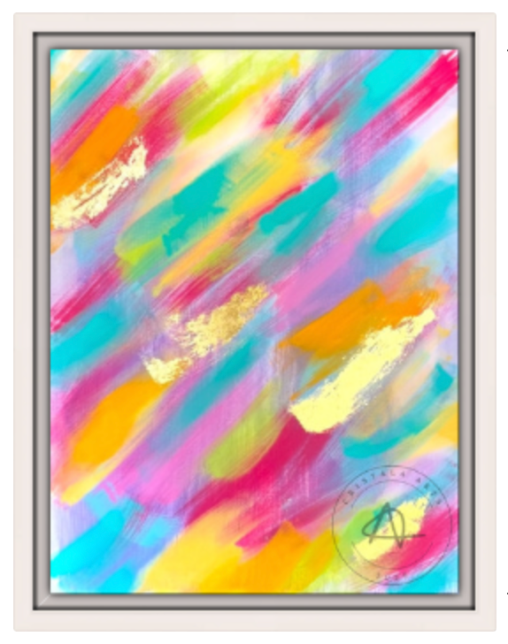 Tableau imprimé Eclat de couleurs