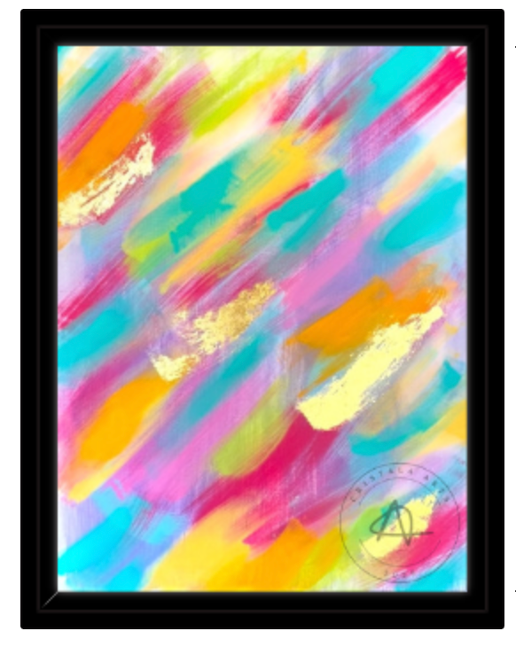 Tableau imprimé Eclat de couleurs