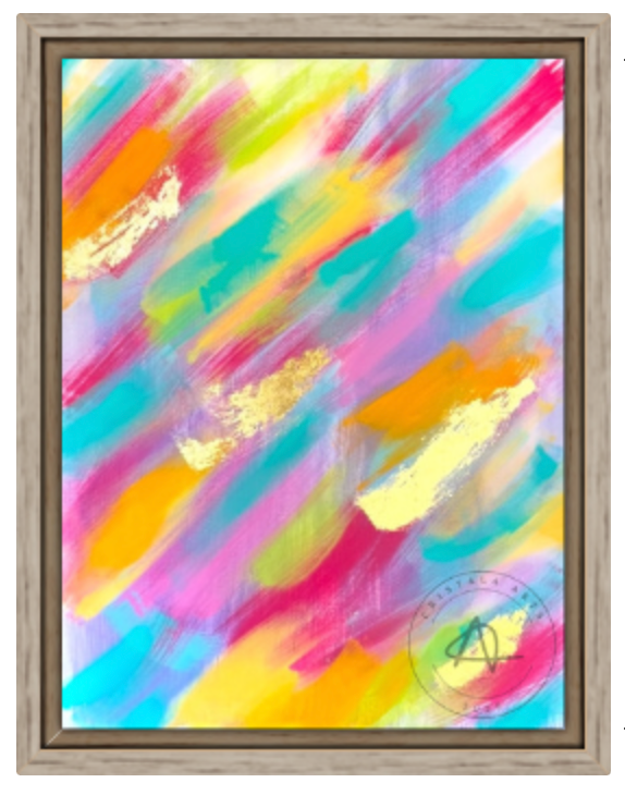 Tableau imprimé Eclat de couleurs