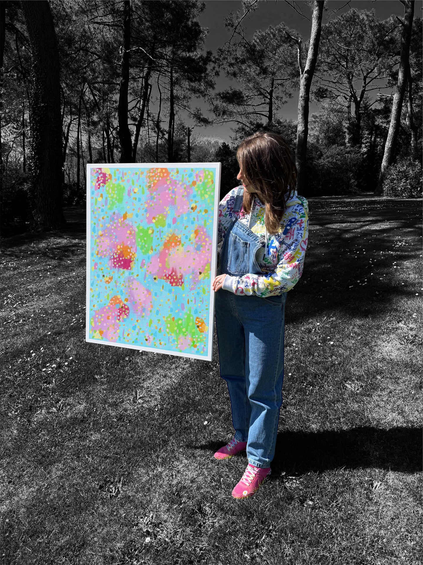 Tableau Original Rêve Printanier