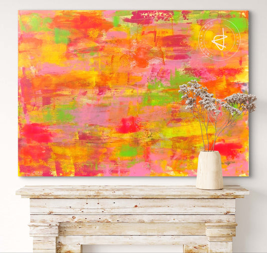 Tableau Original Fusion Chromatique