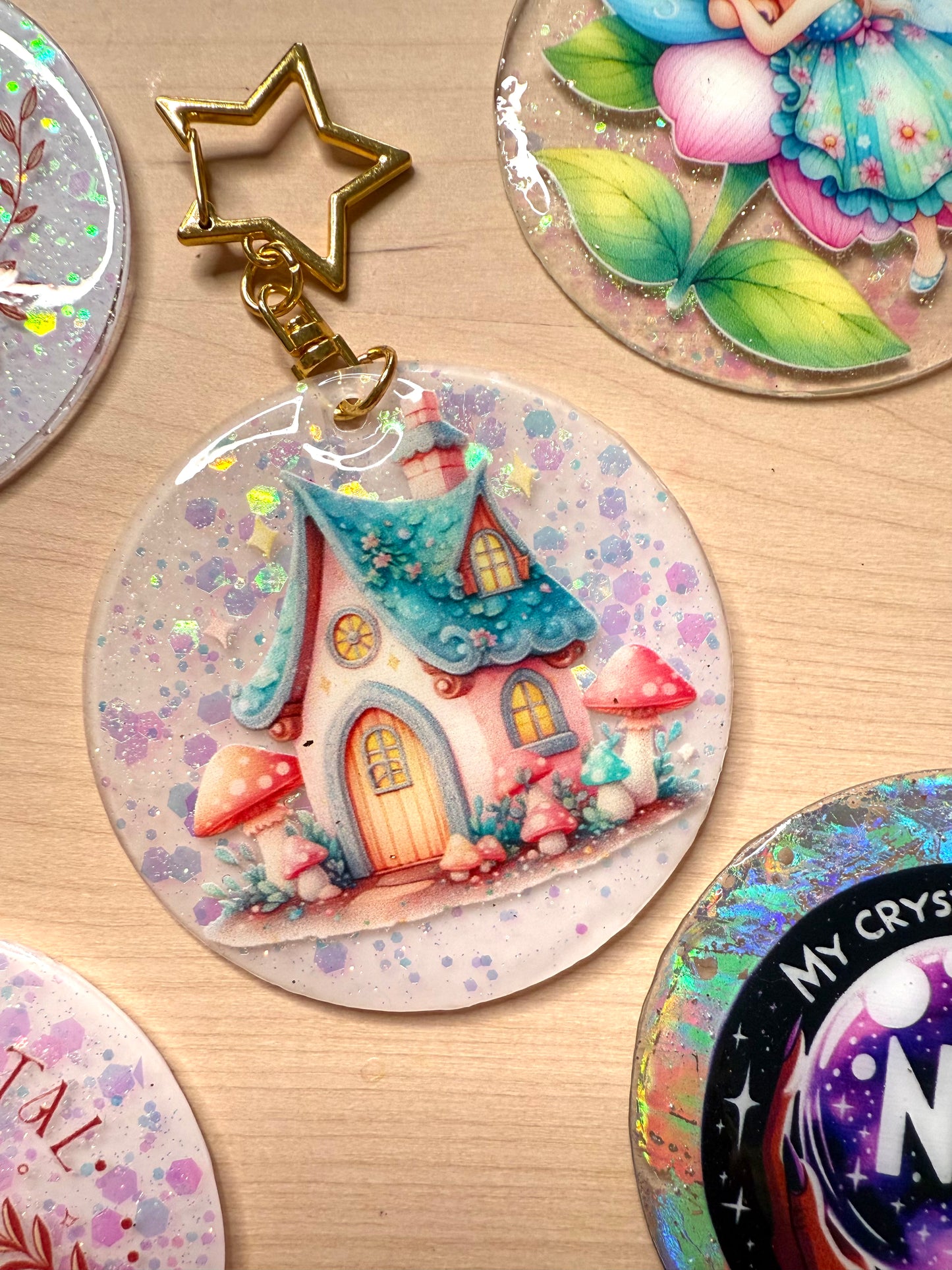 Porte-clés féérique