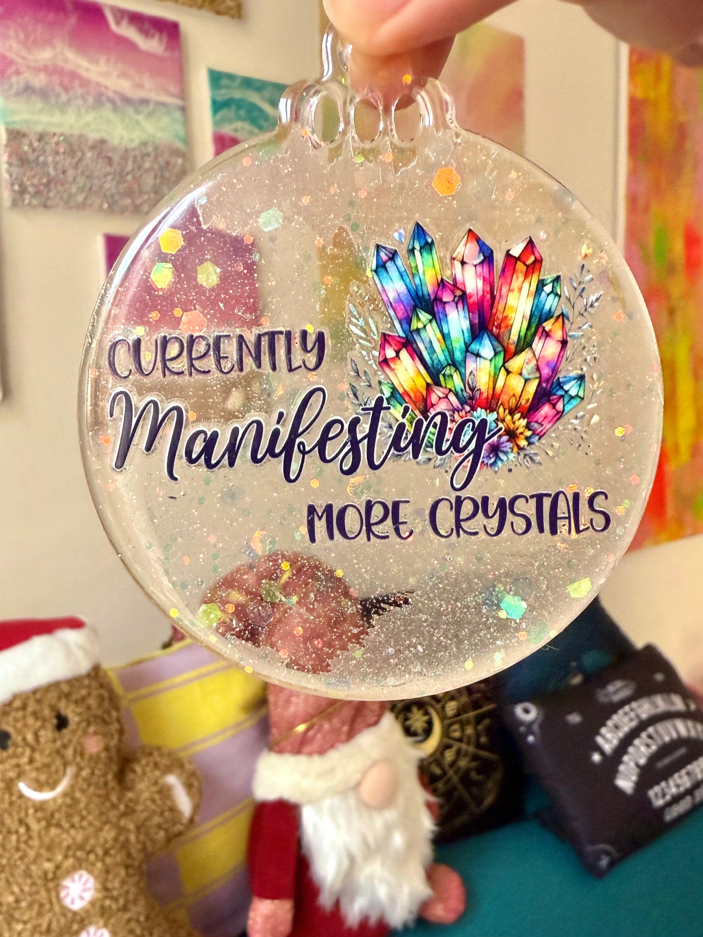 Boule de Noël plate