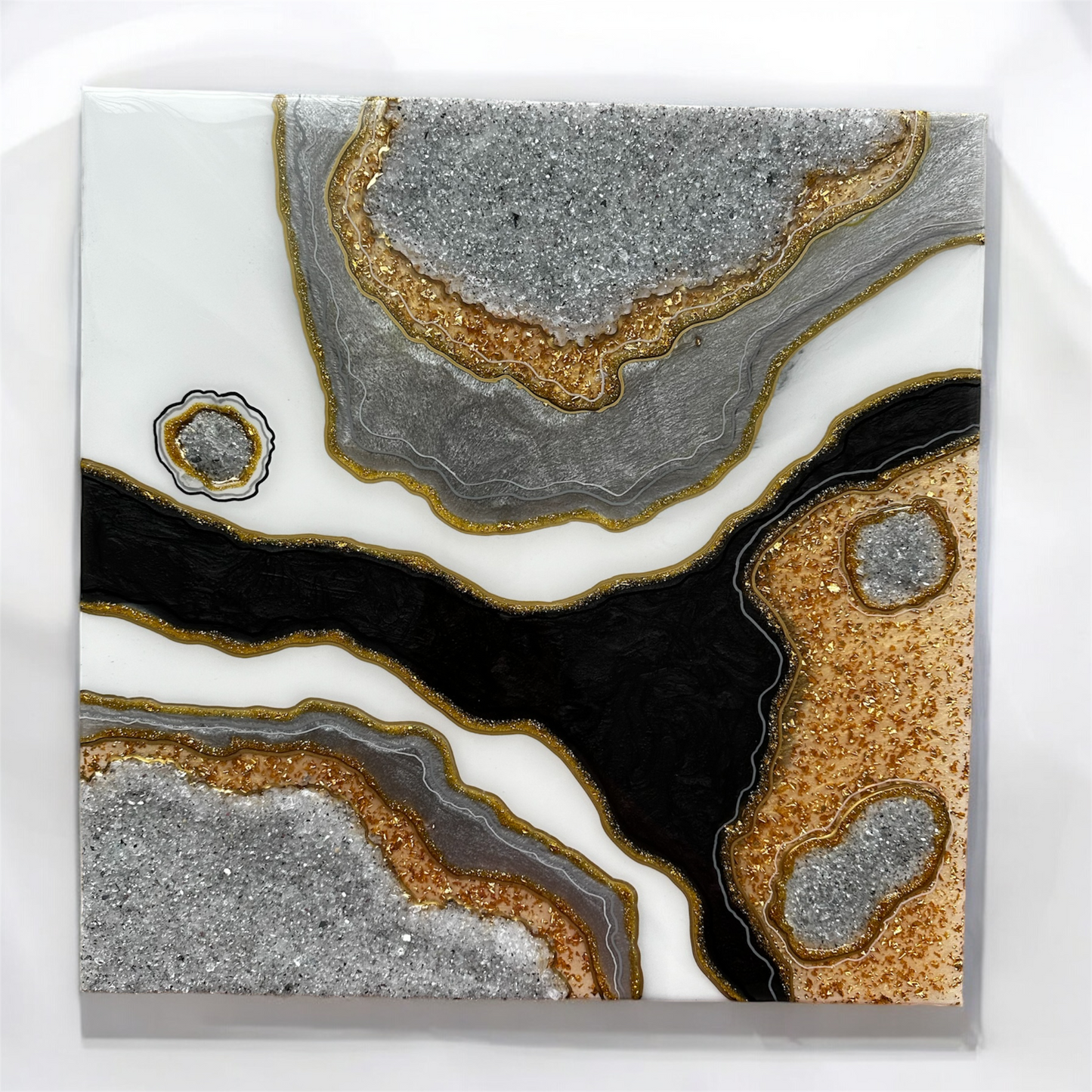 Formation Géode résine epoxy