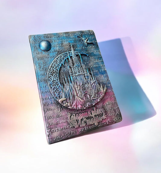 Carnet grimoire Bicolore enchanté