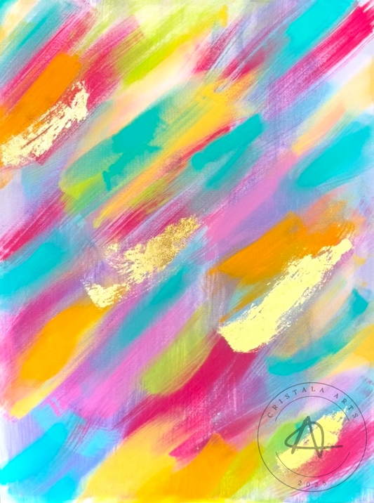 Tableau imprimé Eclat de couleurs