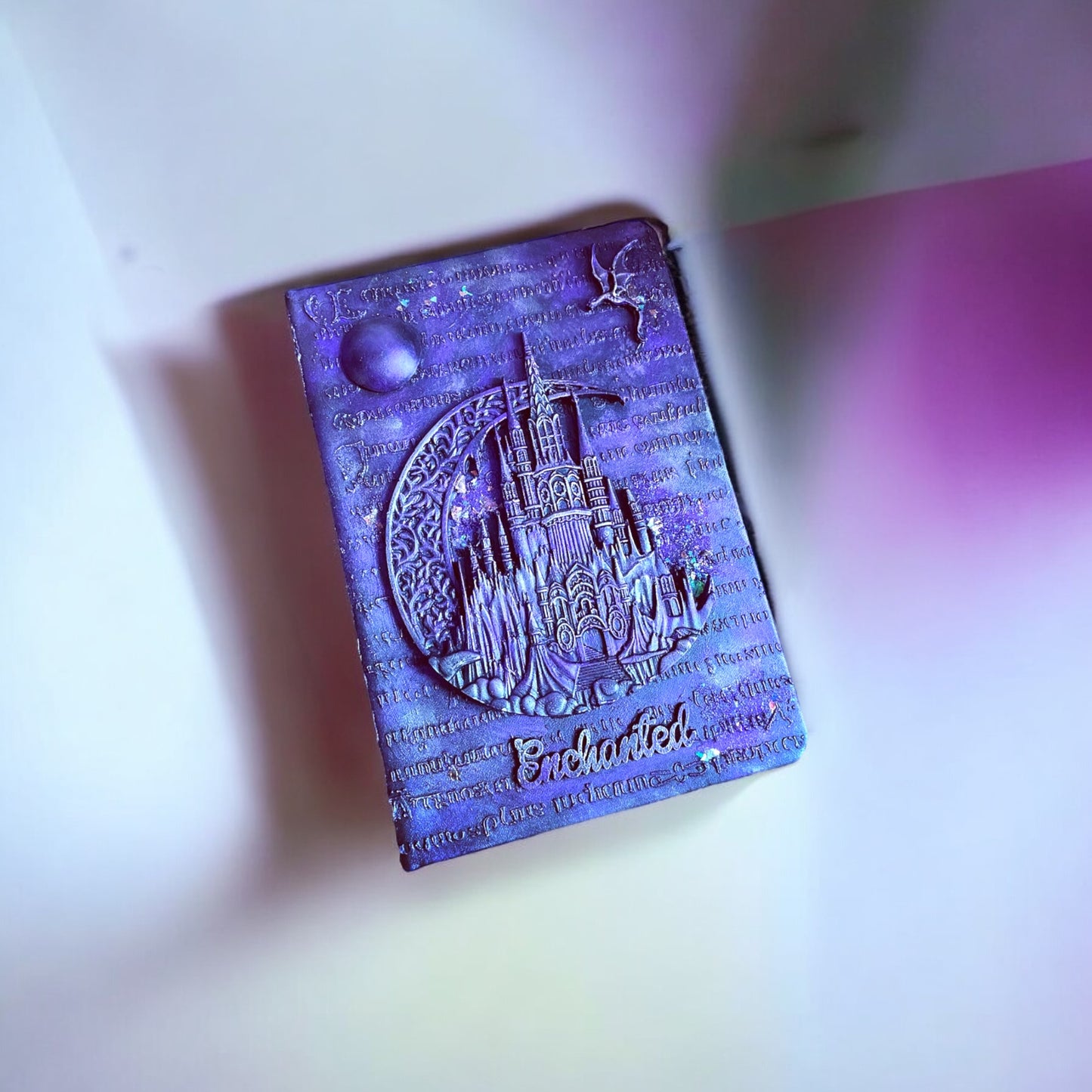 Carnet grimoire Violet enchanté