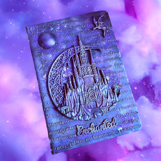 Carnet grimoire Violet enchanté
