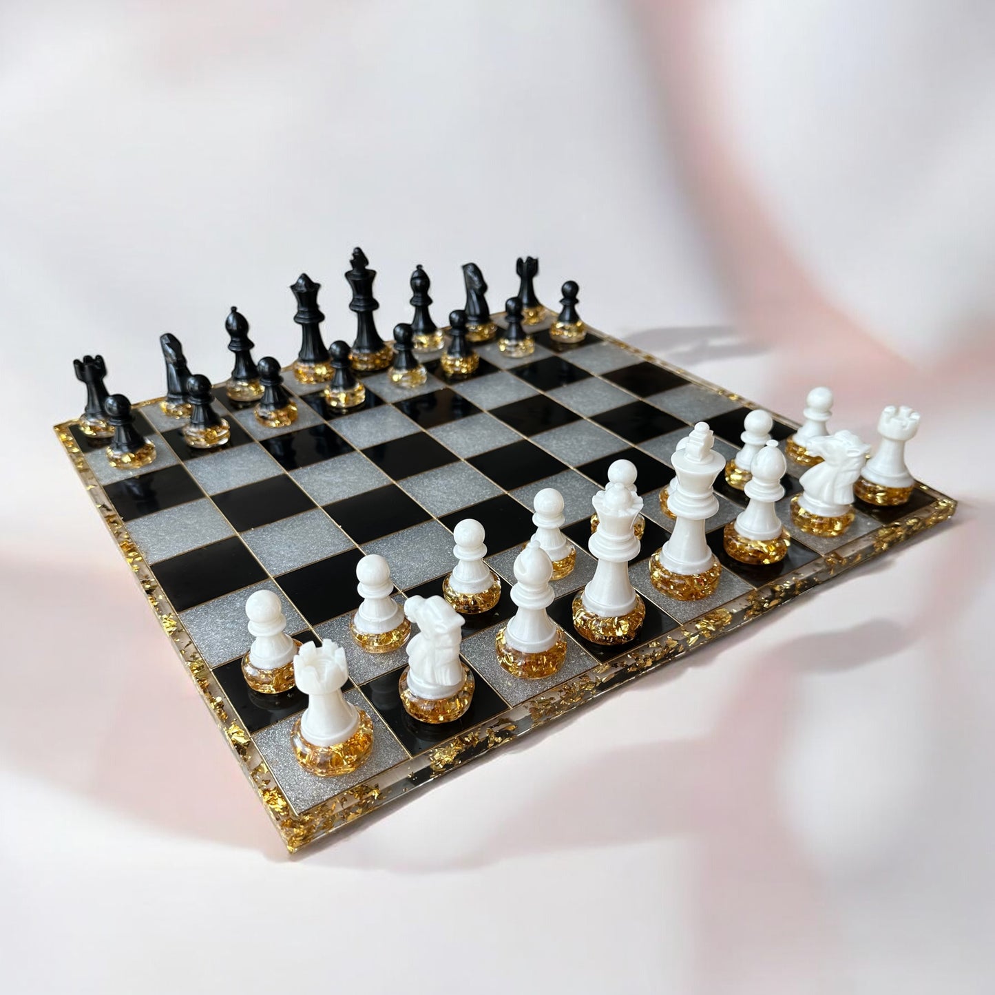Jeu d'échecs résine