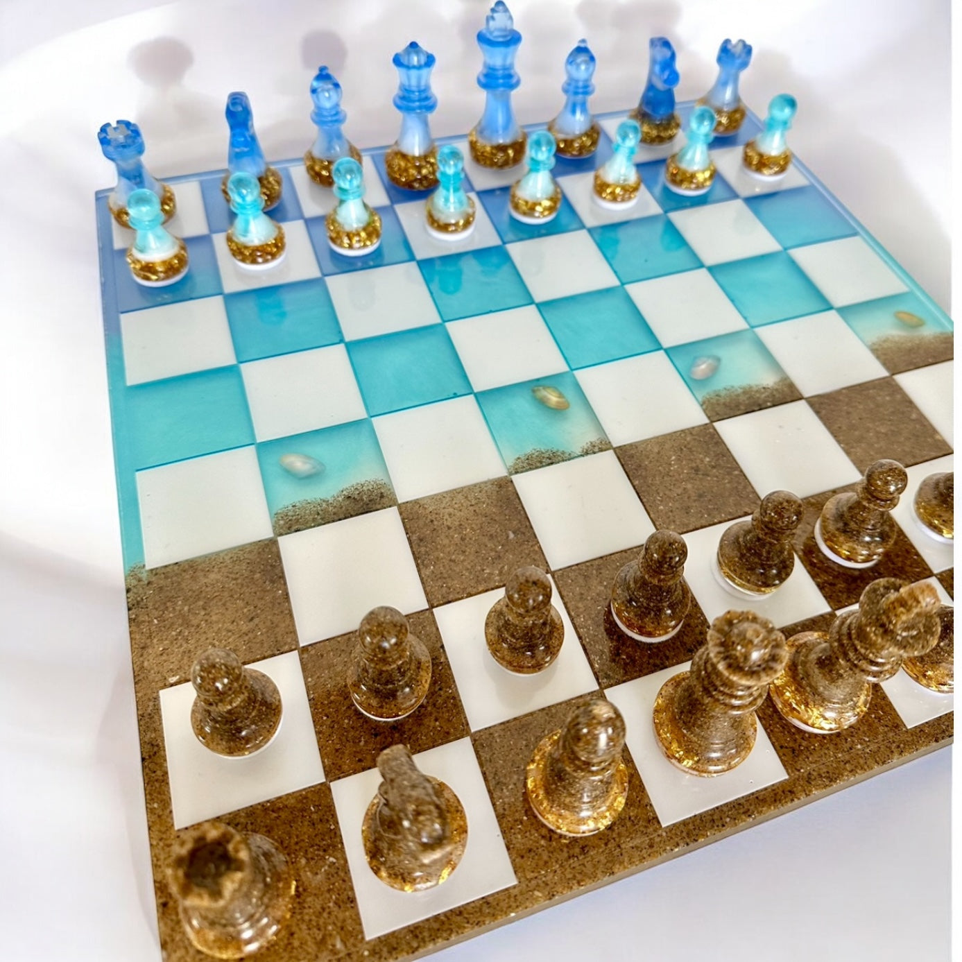 Jeu d'échecs résine