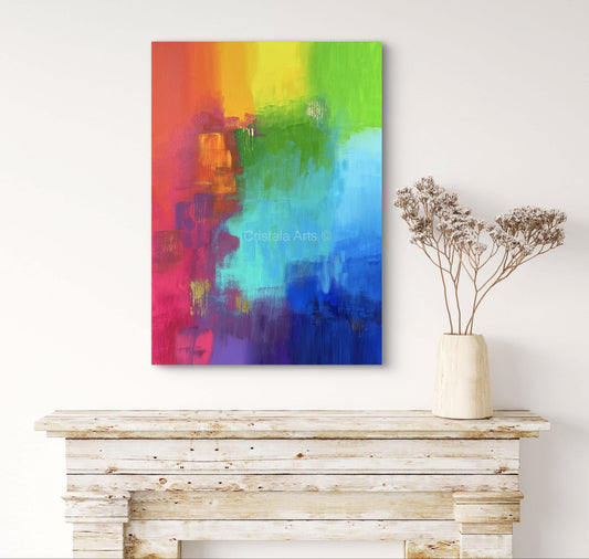 Tableau Original Symphonie Chromatique