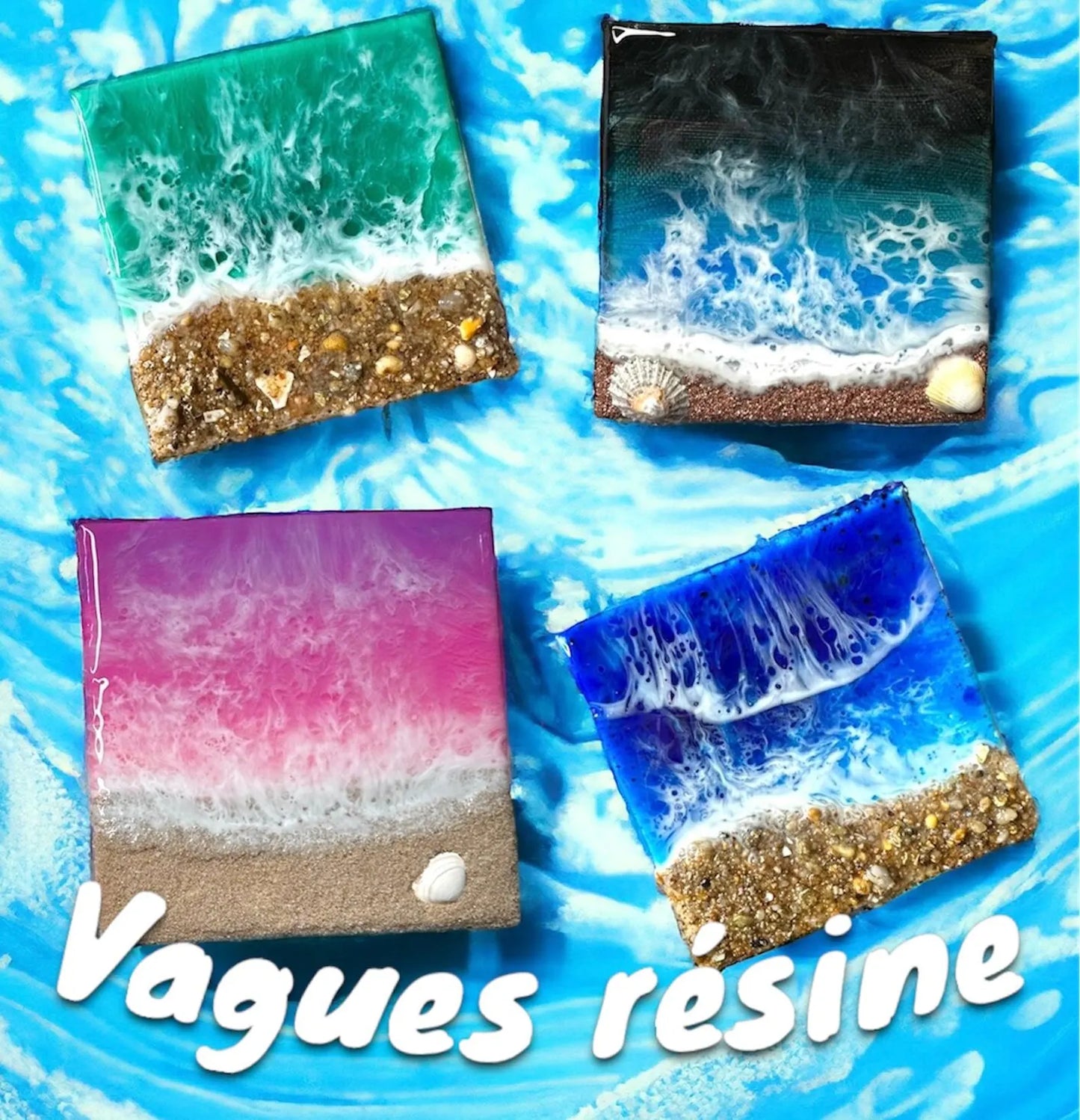 Formation Vagues résine epoxy