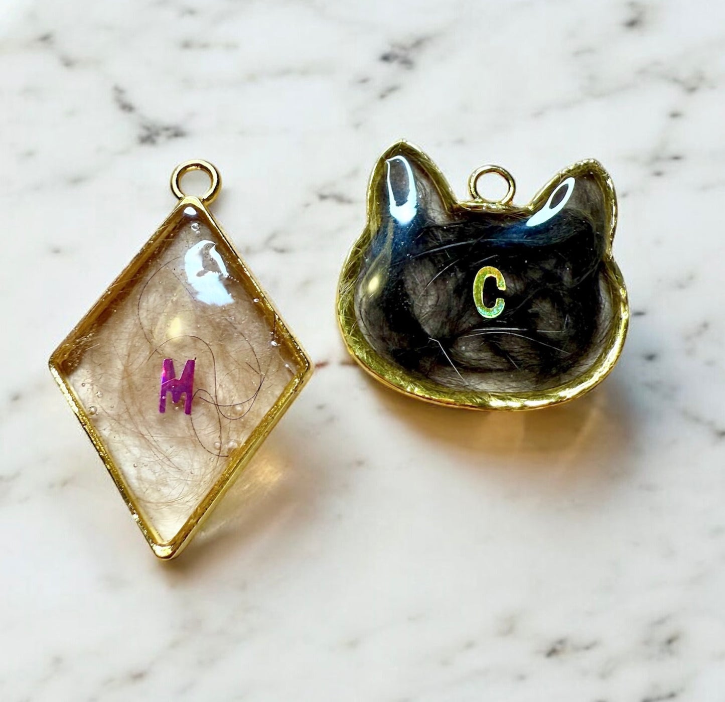 Pendentif poils Souvenir