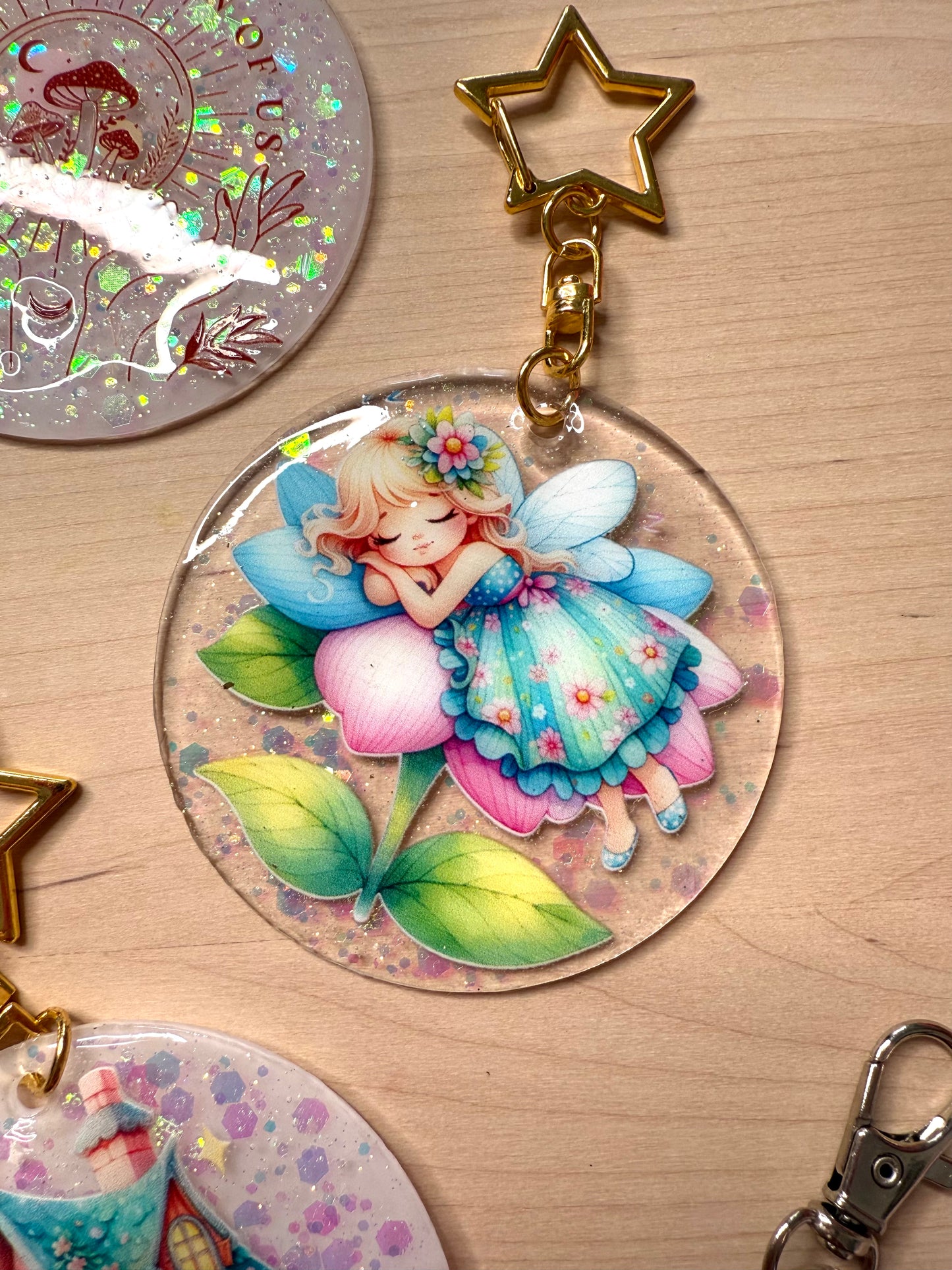 Porte-clés féérique