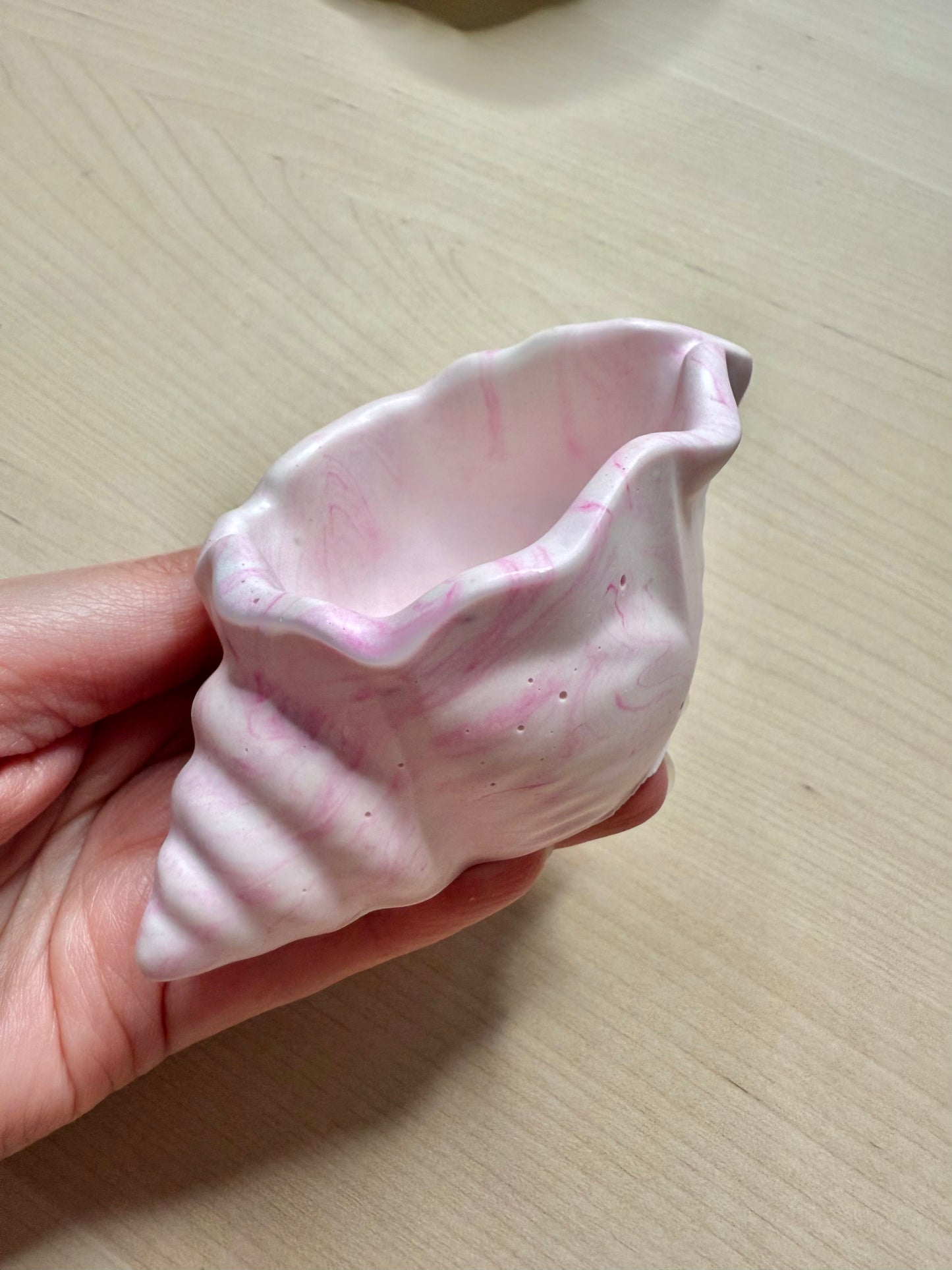 Lot 2 petits vide poches coquillage