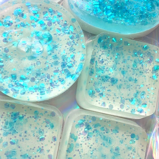 Lot 6 Savons pailletés