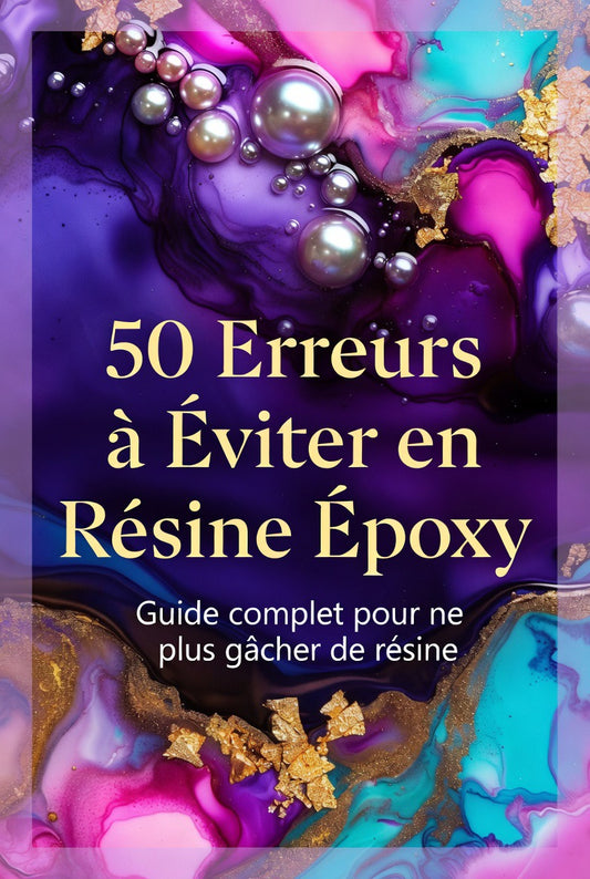 Ebook les 50 erreurs à éviter en résine epoxy