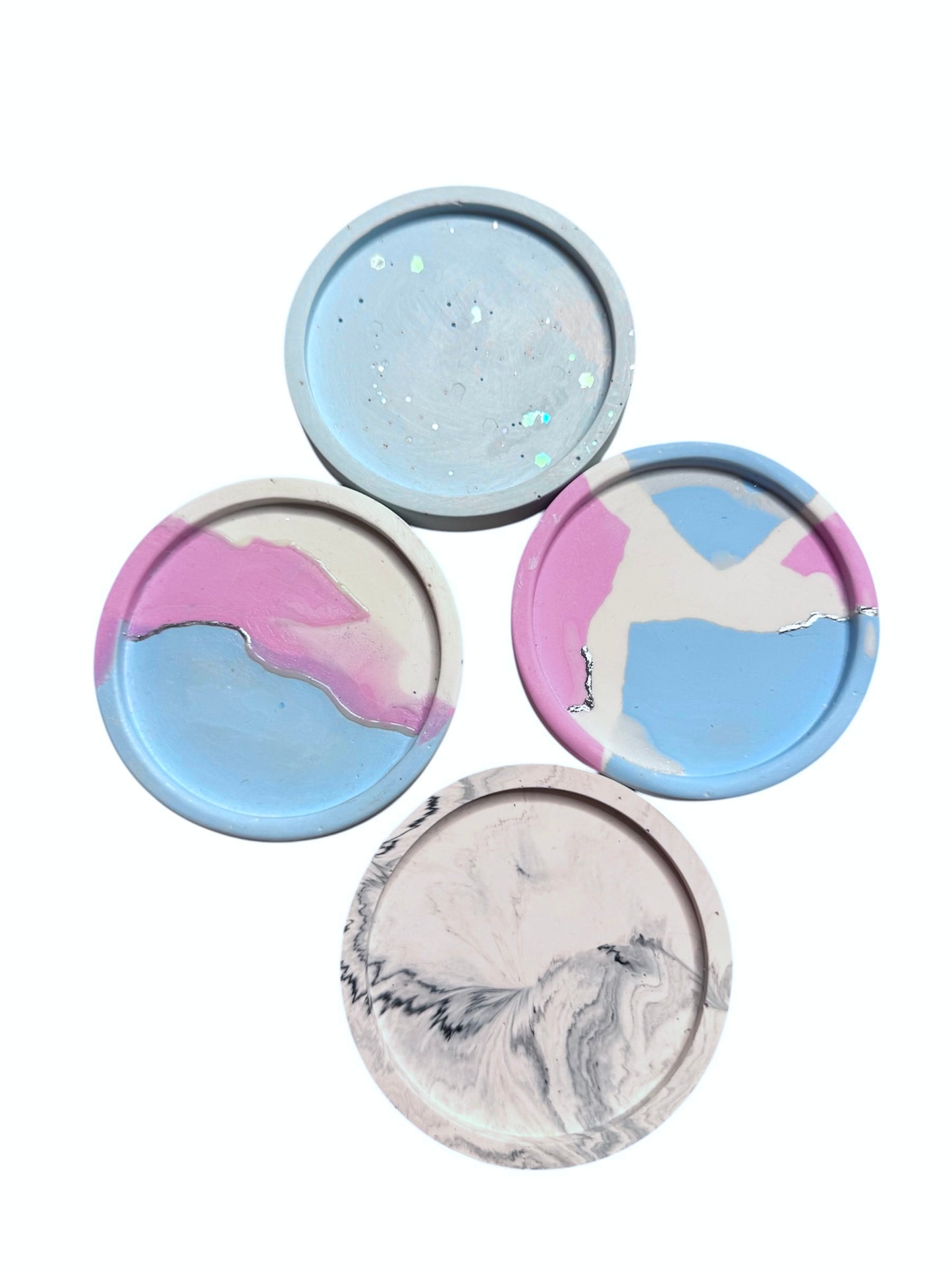 Lot 4 petits vide poches